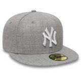 New Era 59Fifty Essential New York Yankees Heather Grey cap