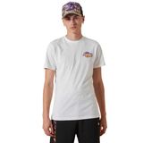 Tricou pentru bărbați New Era NBA Team Water Print LA Lakers T-shirt White