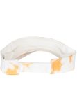 Urban Classics Batik Dye Curved Visor Cap orange/white