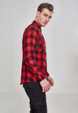 Urban Classics Checked Flanell Shirt blk/red