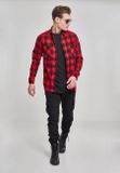 Urban Classics Checked Flanell Shirt blk/red