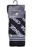 Mr. Tee Cringe Socks 3-Pack black/white/yellow