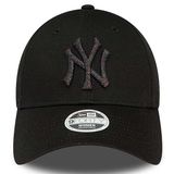 Femei Capace New Era 9Forty WMNS MLB Metallic logo NY Yankees Black cap