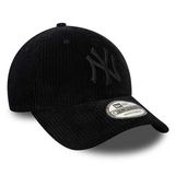 Capace New Era 9FORTY MLB Cord NY Yankees Black Adjustable cap