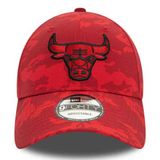 Capace New Era 9FORTY NBA Tonal Camo AOP Chicago Bulls Red