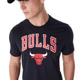 Tricou pentru bărbați New Era NBA Team Chicago Bulls Regular T-shirt Black