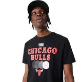 Tricou pentru bărbați New Era NBA Team Chicago Bulls T-shirt White