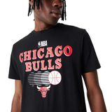 Tricou pentru bărbați New Era NBA Team Chicago Bulls T-shirt White