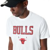 Tricou pentru bărbați New Era NBA Team Chicago Bulls T-shirt White