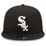 Capace New Era 9FIFTY MLB Team Side Patch Chicago White Sox Black snapback cap