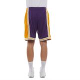 Mitchell &amp; Ness shorts Los Angeles Lakers purple/yellow Swingman Shorts 