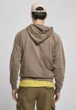 Urban Classics Overdyed Hoody darkkhaki