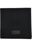 Urban Classics Logo Tube Scarf 2-Pack black/lightgrey