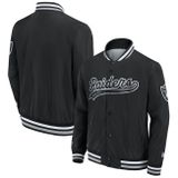 Fanatics Sateen Jacket Las Vegas Raiders black/sport grey heather