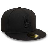 New Era 59Fifty Essential LA Dodgers Black Black cap