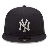 Capace New Era 9FIFTY MLB Team side patch NY Yankees Navy Grey snapback cap