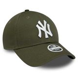 Femei Capace New Era 9Forty Womens MLB league Essential NY Yankees Green cap