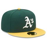 New Era 59Fifty MLB Oakland Athletics Dark Green Fitted cap