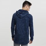 Urban Classics Random Wash Hoody indigo