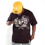 Phat Farm Patch Work Tee Black