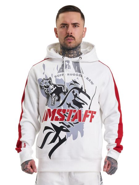 Amstaff Vedor Hoodie White