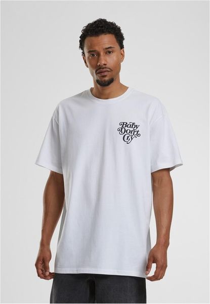 Mr. Tee Baby Don´t Cry Oversize Tee white