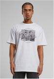 Mr. Tee Fearless Legend Heavy Oversize Tee white