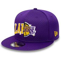 Capace New Era 9Fifty Half Stitch LA Lakers Purple Snapback Cap Snapback Cap