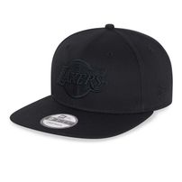 Capace New Era 9Fifty NBA LA Lakers Black On Black Snapback cap