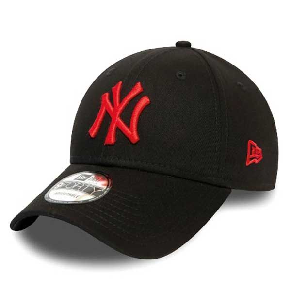 Capace New Era 9FORTY Essential NY Yankees Black Red Adjustable cap