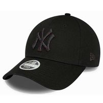 Femei Capace New Era 9Forty WMNS MLB Metallic logo NY Yankees Black cap