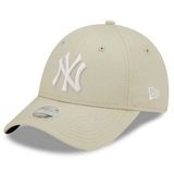 Femei Capace New Era 9Forty Womens MLB League Essential NY Yankees Cream cap