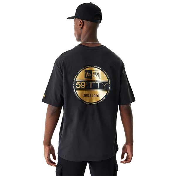 Tricou pentru bărbați New Era Lifestyle 59FIFTY Oversized T-Shirt Black