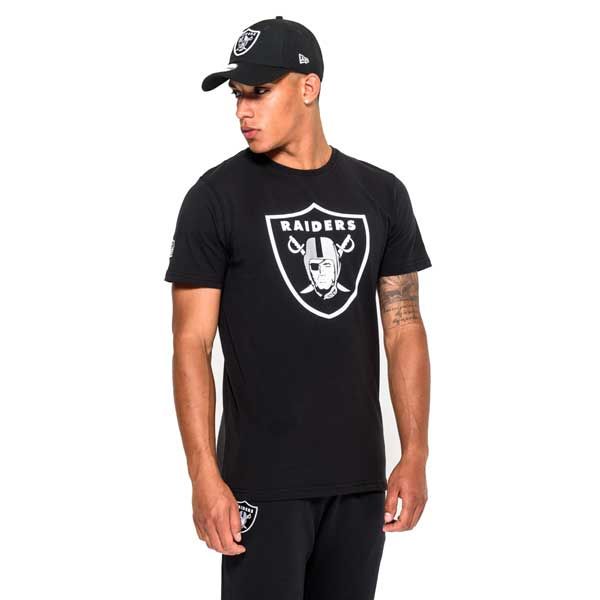 Tricou pentru bărbați New Era NFL Team Logo Las Vegas Raiders T-shirt Black