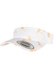 Urban Classics Batik Dye Curved Visor Cap orange/white