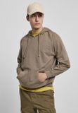 Urban Classics Overdyed Hoody darkkhaki