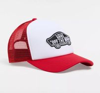 VANS Classic Classic Patch Curved Bill Trucker  Red